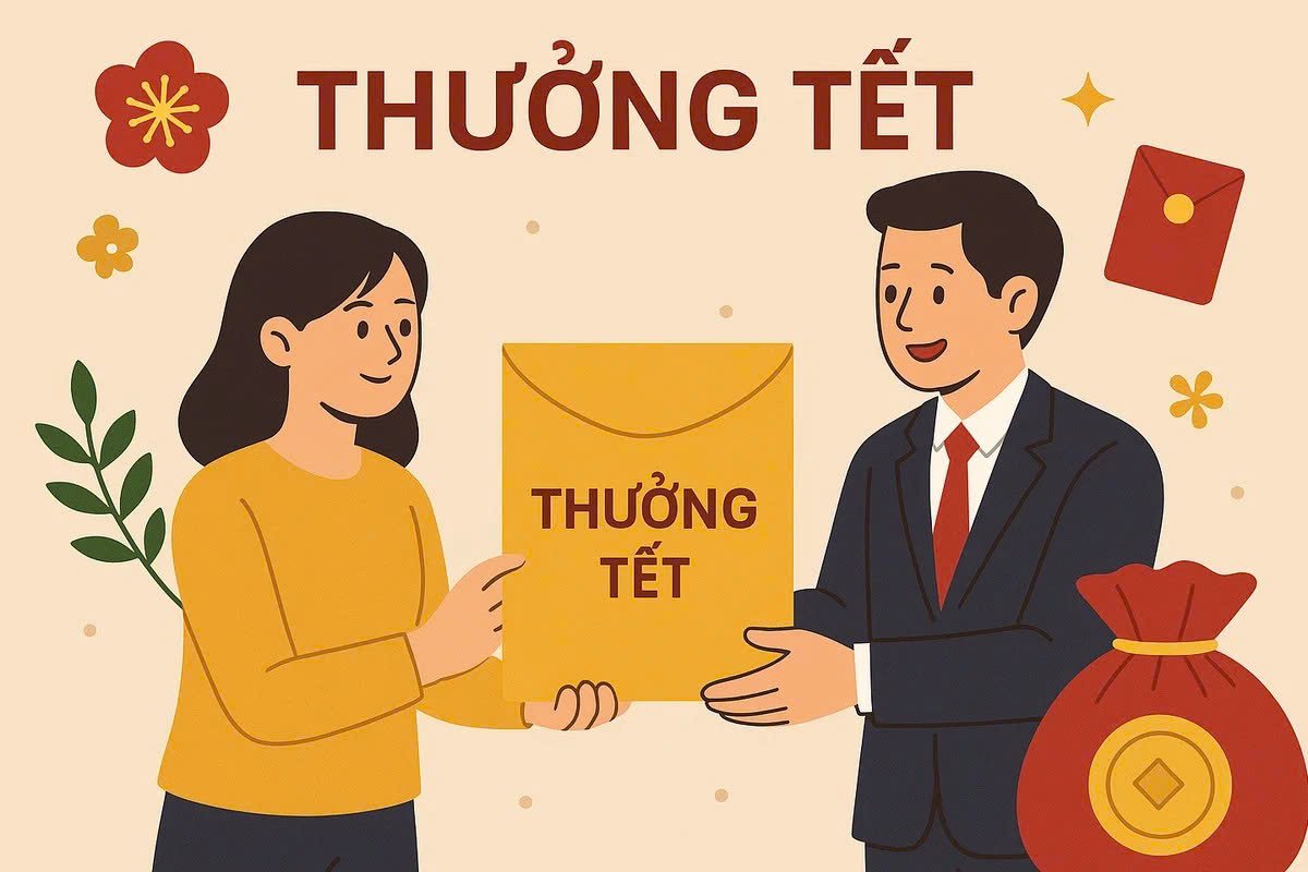 Thưởng Tết 2026 đối với cán bộ, công chức, viên chức và người lao động