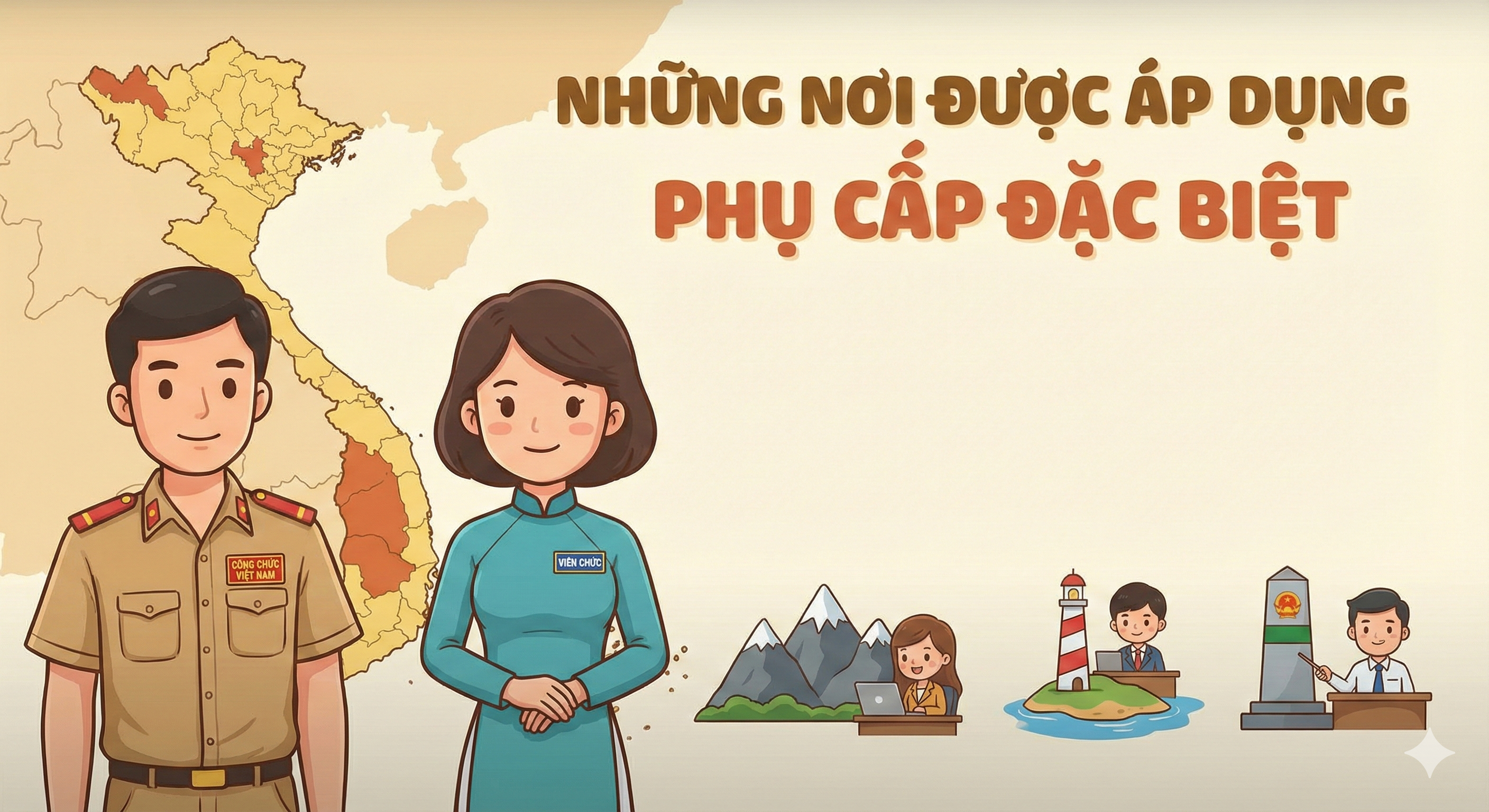 Những nơi được áp dụng phụ cấp đặc biệt từ 1/1/2026