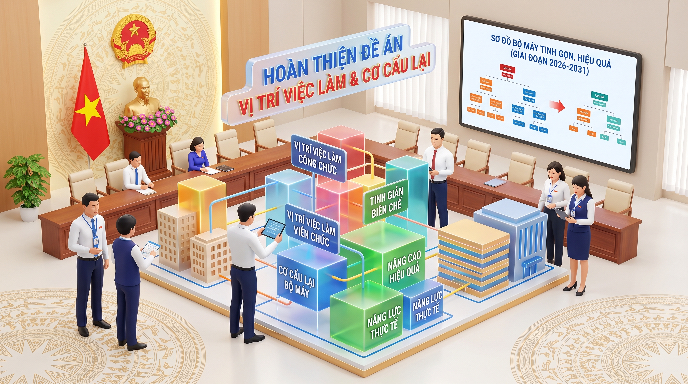 Hoàn Thiện Đề Án Vị Trí Việc Làm Công Chức, Viên Chức Gắn Với Cơ Cấu Lại Bộ Máy (Cập Nhật Mới Nhất)