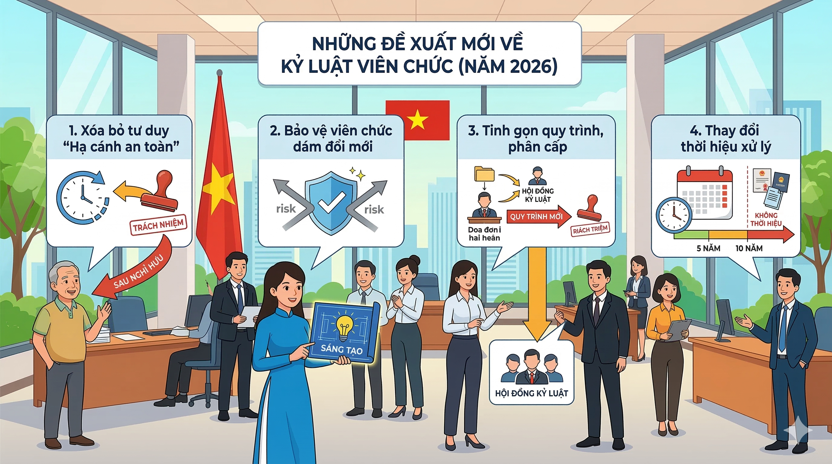 Những Đề Xuất Đáng Quan Tâm Về Kỷ Luật Viên Chức Năm 2026