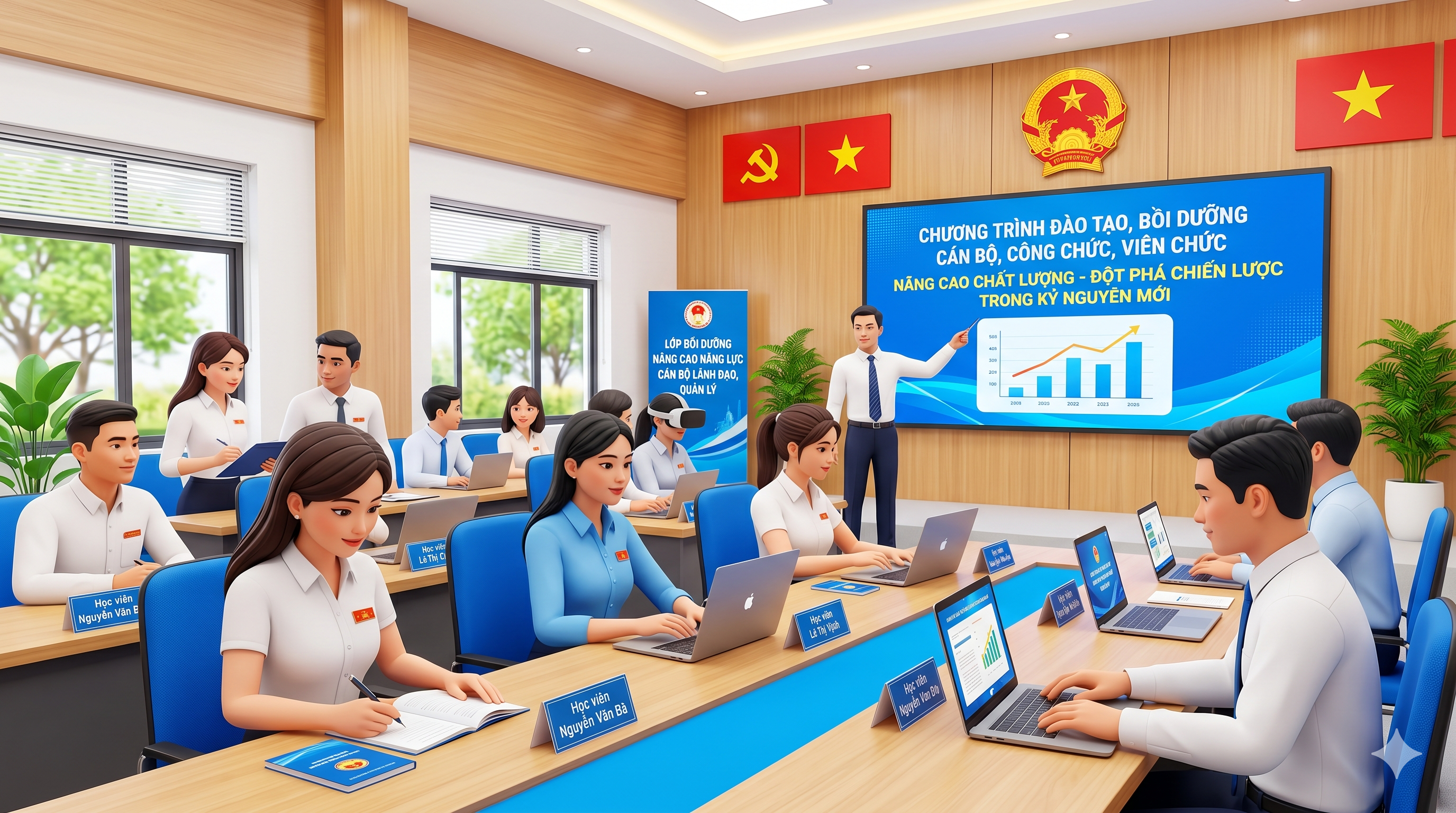 Nâng cao chất lượng đào tạo, bồi dưỡng cán bộ, công chức, viên chức: Đột phá chiến lược trong kỷ nguyên mới
