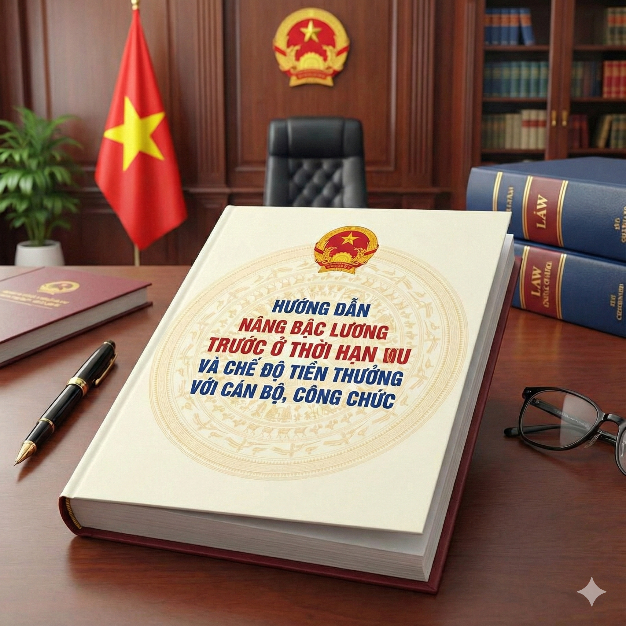 Hướng dẫn nâng bậc lương trước thời hạn và chế độ tiền thưởng với cán bộ, công chức