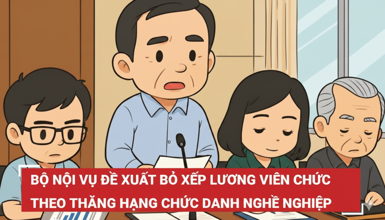 Bộ Nội vụ Đề Xuất Bỏ Xếp Lương Viên Chức Theo Thăng Hạng Chức Danh Nghề Nghiệp: Đổi Mới Quản Lý Nhân Lực Công