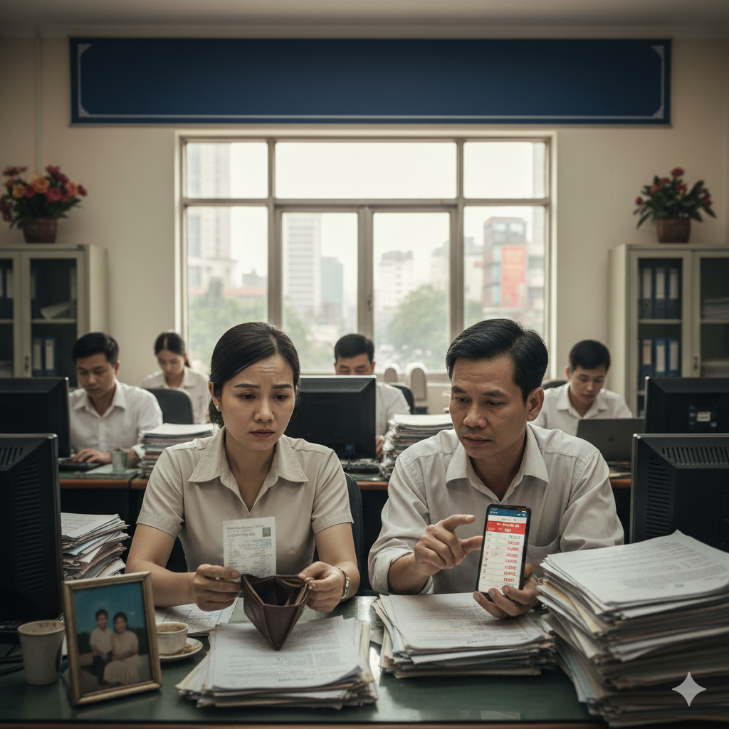 Công chức, Viên chức Chật vật với Mức Lương Hiện hưởng: Thực trạng và Áp lực 