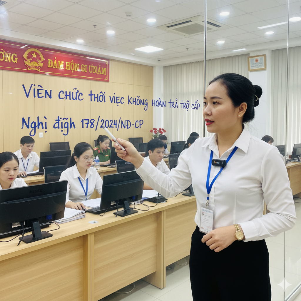 Bộ Nội Vụ Làm Rõ: Trường Hợp Viên Chức Nghỉ Việc Không Phải Hoàn Trả Trợ Cấp