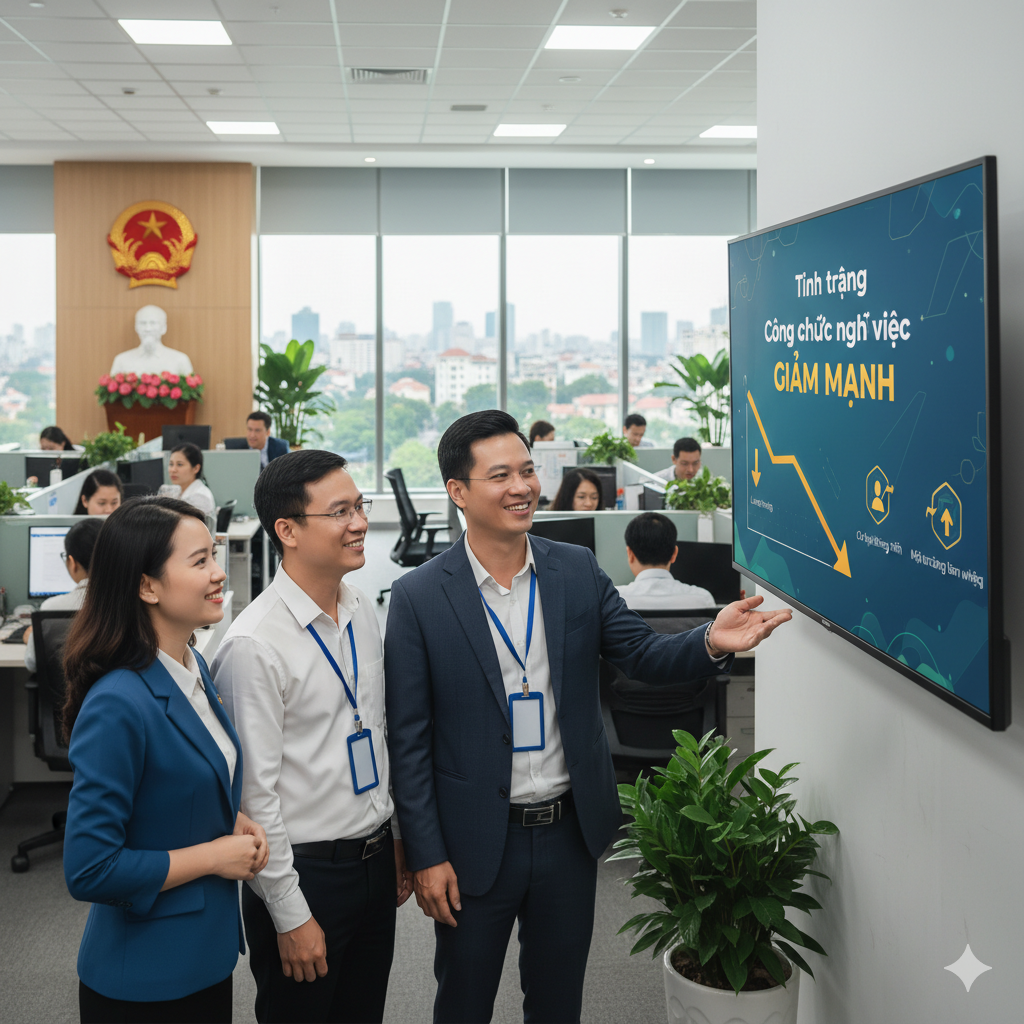 Giảm mạnh tình trạng công chức, viên chức có năng lực nghỉ việc: Nỗ lực cải cách từ gốc rễ