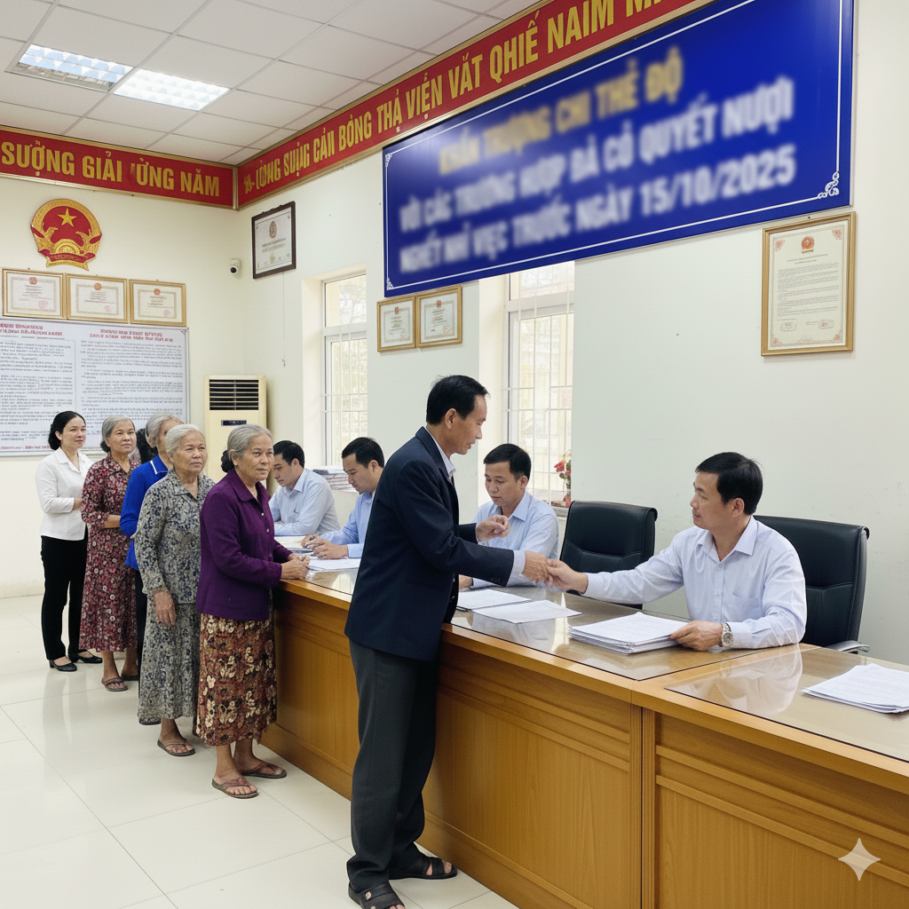Hướng dẫn khẩn trương chi trả chế độ cho công chức, viên chức nghỉ việc trước 15/10/2025: Quyền lợi chính đáng, đảm bảo an sinh