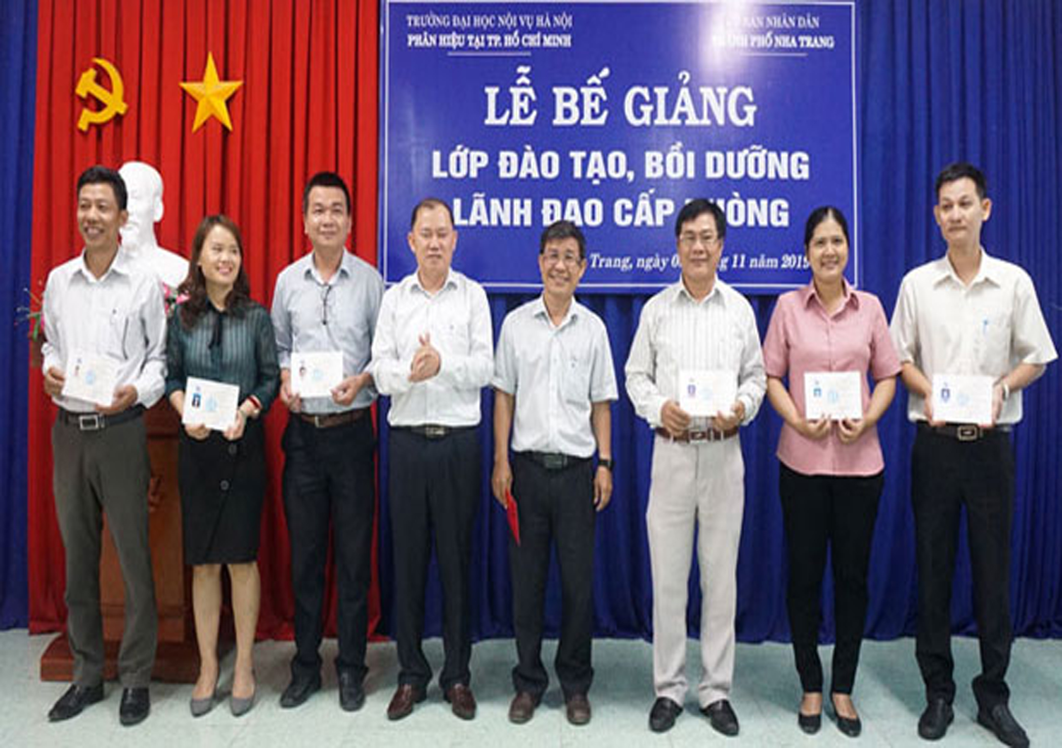 LỚP BỒI DƯỠNG KỸ NĂNG LÃNH ĐẠO CẤP PHÒNG